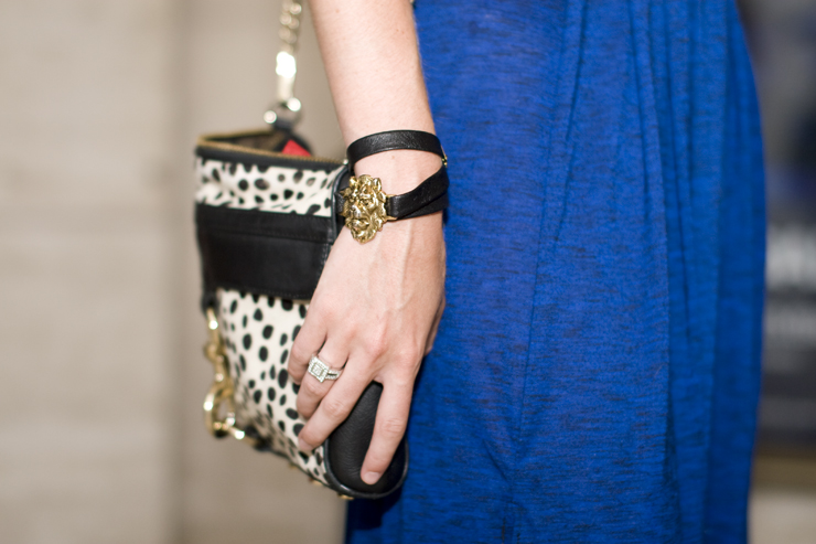 in detail NYFW S13 0898 Leather Wrap bracelets