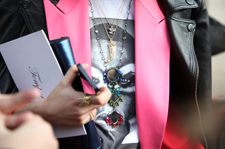 Leandra Medine in detail leandra medine jewellery Leandra Medine