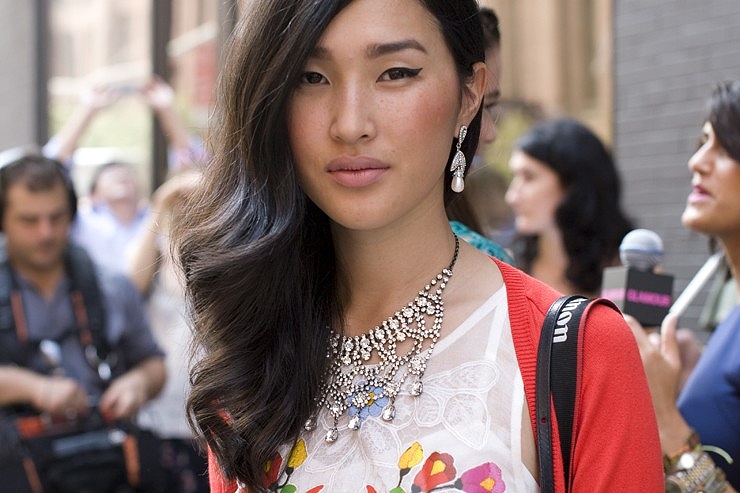 in detail nyfw crystal jewelry trend