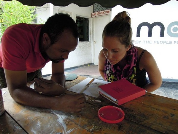 imogen belfield and made collaboration