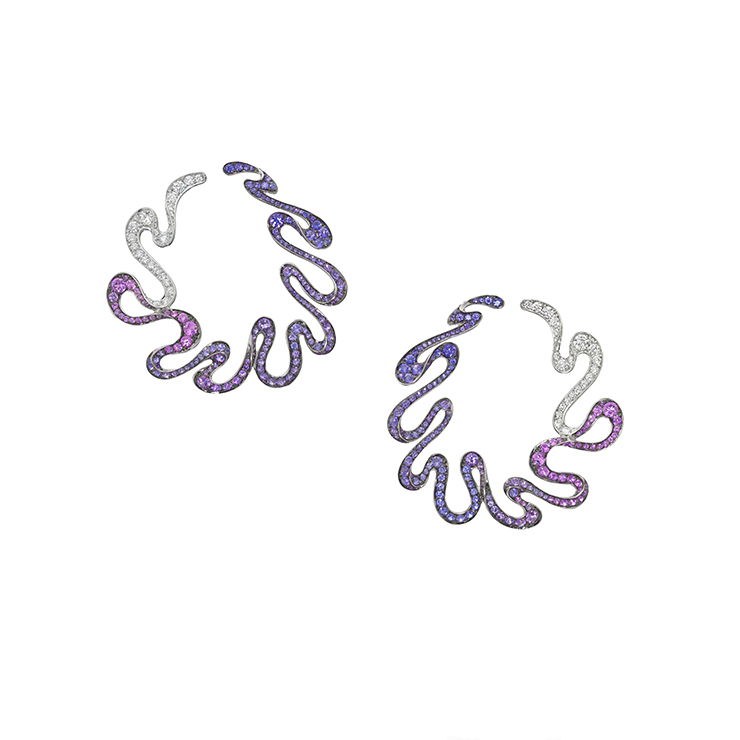 Niquesa Fine Jewellery - Dance Purple Sapphire Earrings-sml