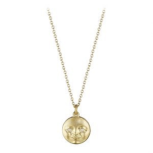 Anthony Lent Moon Face necklace