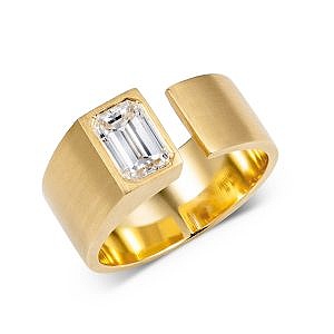 design led solitaire engagement ring